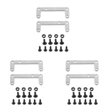 6X 2-Biegowa Skrzynia BiegóW Metalowy Wspornik PodnosząCy Wspornik PodnosząCy do MN D90 D99S MN99S WPL C24 B24 RC Car Upgrade Parts