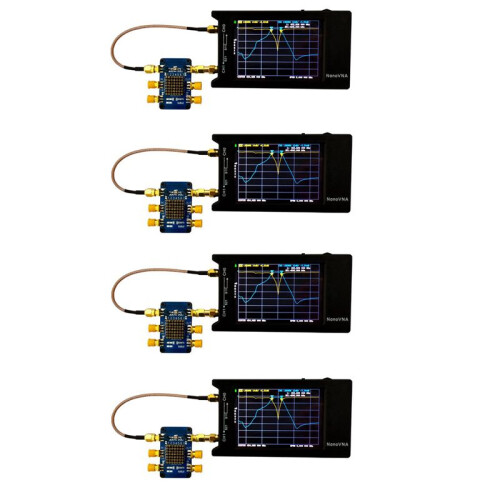 4X  Testboard Kit VNA Test Demo Board Vector Network Analyzer Test Board