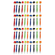 40 Pieces Mop Topper Pens Screen Cleaner Stylus Pens 3-in-1 Stylus Pen Duster for Kids and Adults