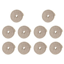 10X Selbstklebende Hochleistungs-Filzstreifenrolle für Harte Oberflächen (1/2 Zoll X 60 Zoll), Cremeweiß