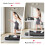 Foldable Walking Pad Treadmill,Quiet Motor,6.2MPH,Black 3