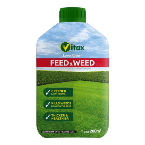 Vitax Vitax 1L Green Up Liquid Lawn Feed and Weed 2