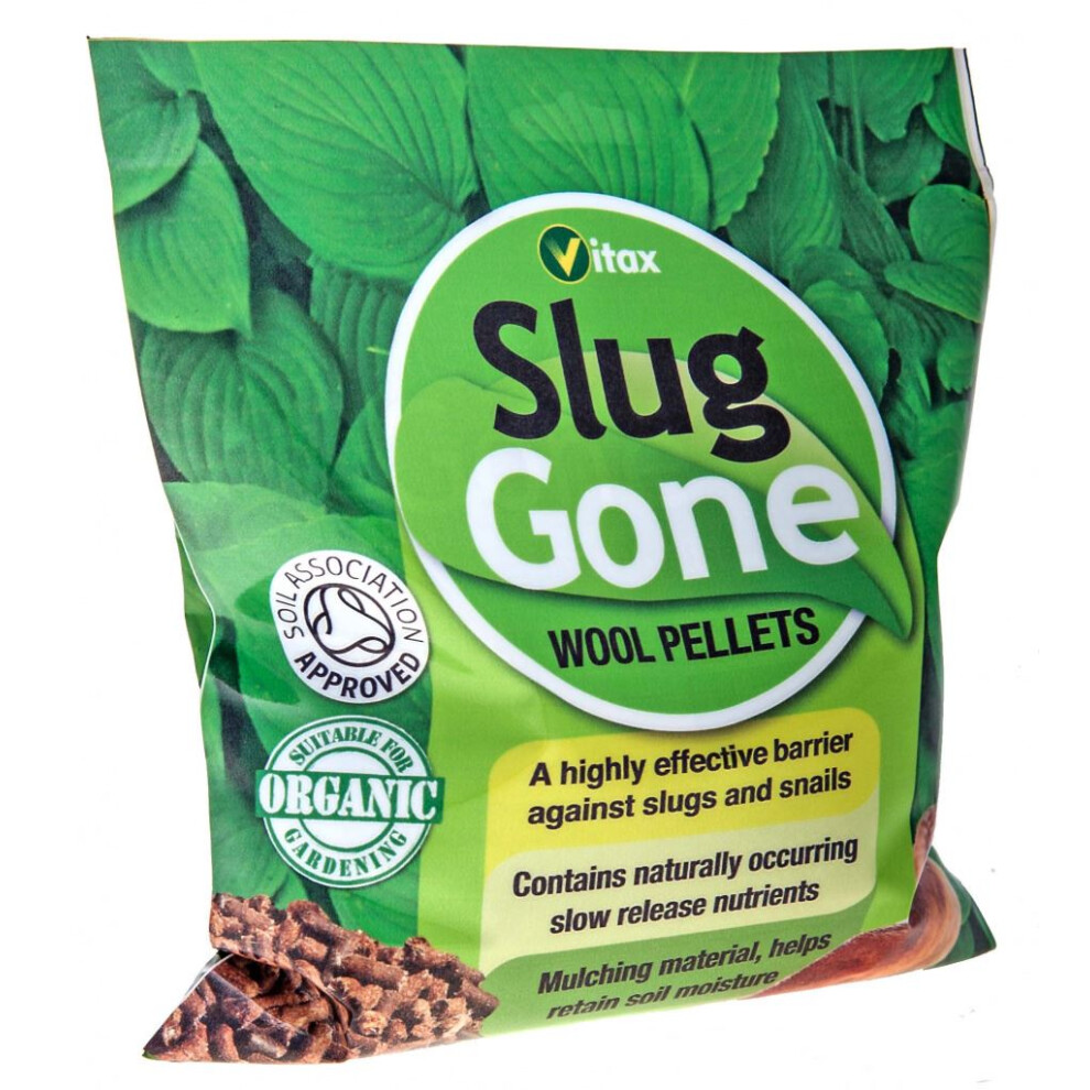 Vitax 3.5L Slug Gone Natural Wool Barrier Pellets