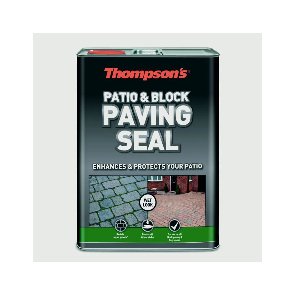 Ronseal 36312 Patio & Block Paving Seal Wet Look 5 Litre