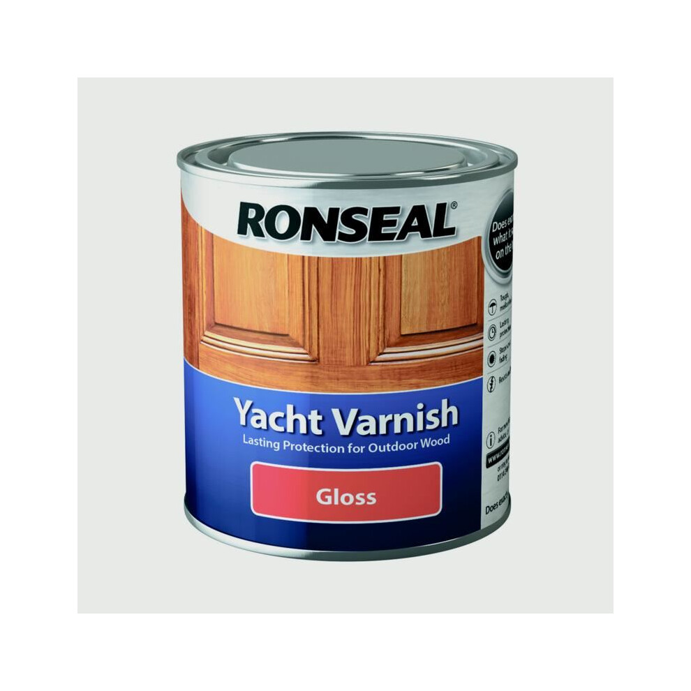 Ronseal 8882 Exterior Yacht Varnish Gloss 500ml