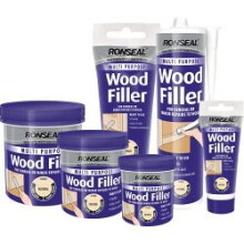 Ronseal 33368 Multi Purpose Wood Filler Cartridge Dark 310ml