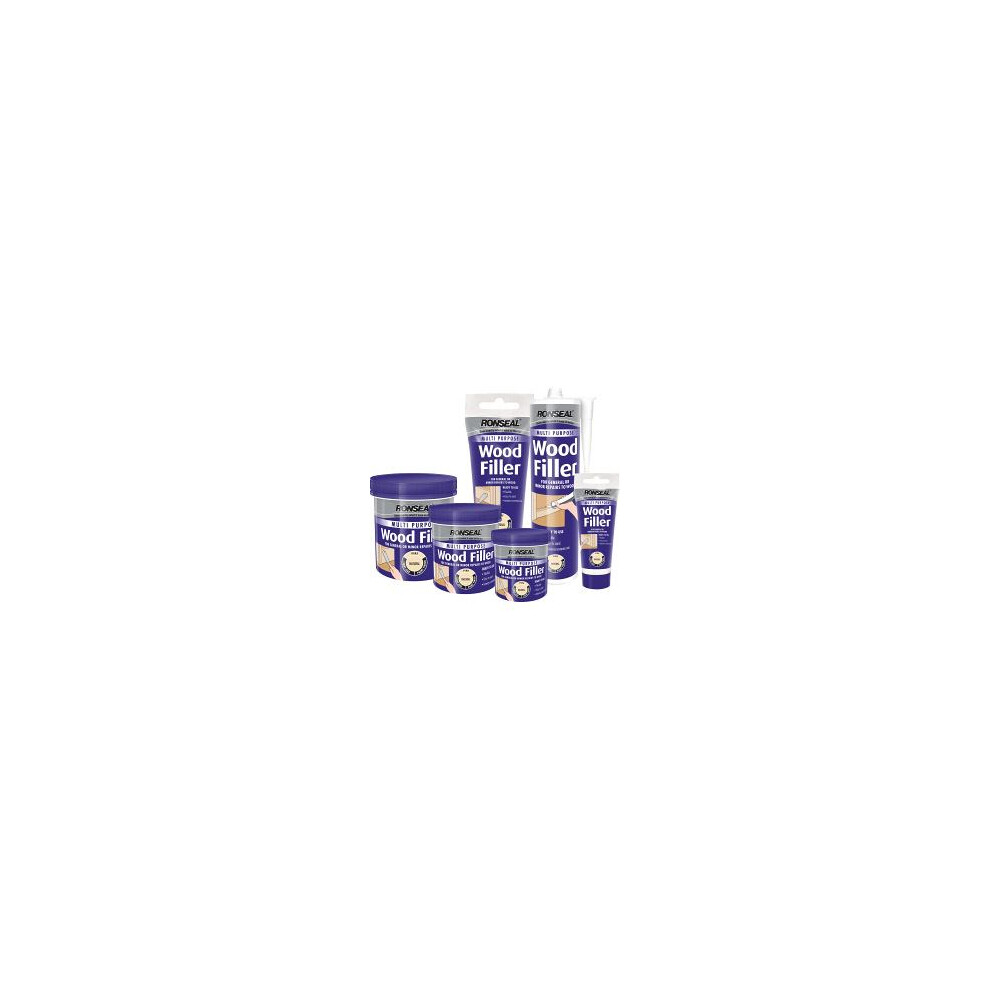 Ronseal 34744 Multi Purpose Wood Filler Tube White 325g