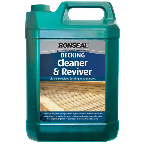 Ronseal Ronseal 35903 Decking Cleaner & Reviver 5 Litre