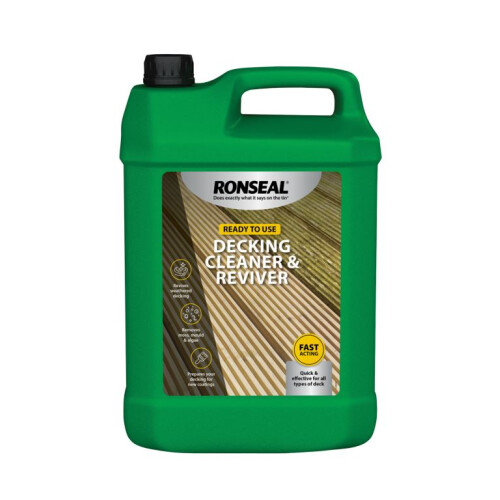 Ronseal Ronseal 35903 Decking Cleaner & Reviver 5 Litre 2