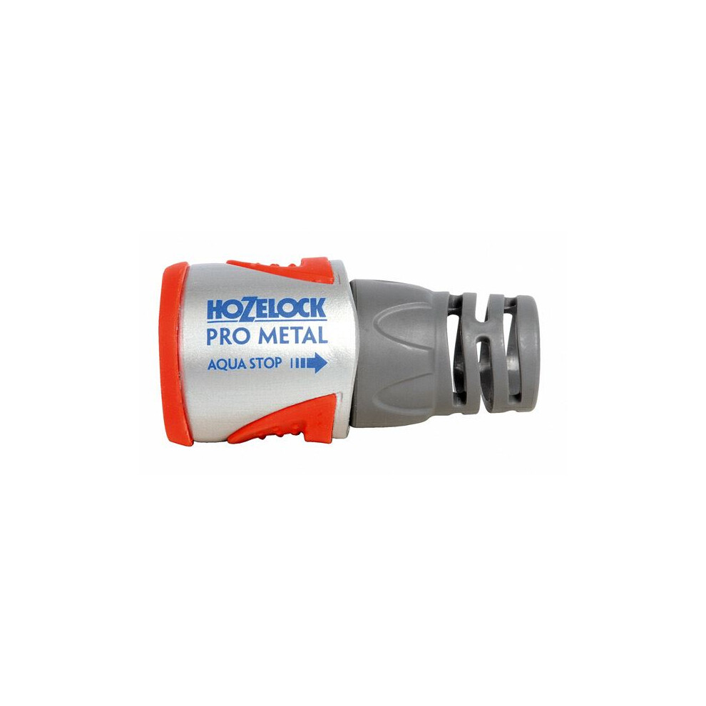 Hozelock 2035 Pro Metal Aqua Stop Hose Connector 12.5 - 15mm