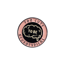 Badge piment arc-en-ciel amusant et coloré, épingle à-3039
