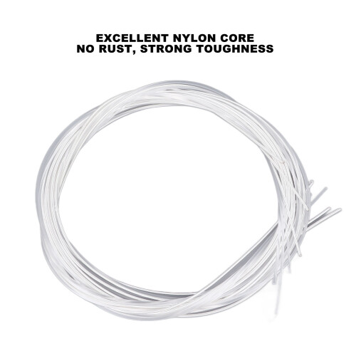 6-Pack Nylon Classical Guitar Strings Silver Vintage Acoustic Set 2