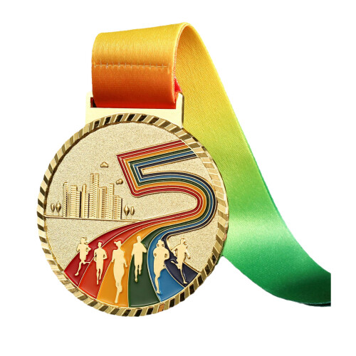Siegermedaille, Zinklegierung, exquisite Textur,
