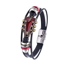 Fashionable Comfortable Bracelet Leather Bracelet-Red