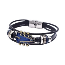 Mode polsaccessoire meerlaagse dagelijkse slijtage armband-Blauw
