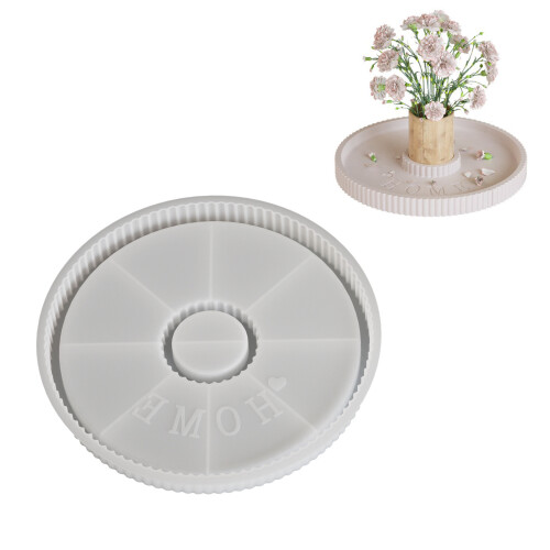 Candle Holder Mold Suitable for Crafting Unique Coasters and