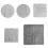 Sturdy Silicone Figurine Hanging Charm Mould For Easter 2