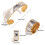 Statement Rings with Gold Bead Detailing Comfortable-Ring No. 6 2
