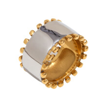 Stylish Stainless Steel Earrings Statement Rings-Ring No. 7