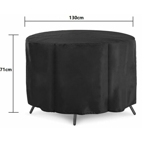 600D Waterproof Cloth Fire Pit Cover, Innovational Sewing Technology Ensures Durability and Longevity 1