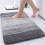 Extra-Thick, Long-Pile, Absorbent Microfiber Bath Mat 1