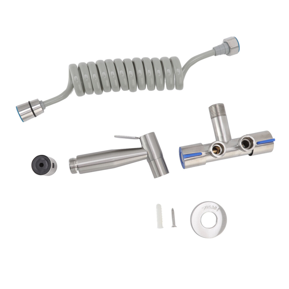 Hygienic Bidet Sprayer Kit, Stainless Steel Bidet Sprayer For Efficient Cleaning And Water Conservation, Powerful Water Flow For Quick Cleaning, 9169997521637