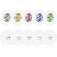 Party-Essentials, LED-Aufkleber, superhelle Getränkebeleuchtung, einfach zu verwenden für jede Feier (10er-Set)