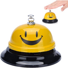 Desk Bell, Loud Clear Ringing Call Bell with Stainless Steel Construction, for Efficient Use in Cafes, Retail Stores, and Reception