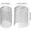 Weather Resistant Gutter Strainer, Flexible Expandable Construction for Downspout Protectors, Leaf Filter Ensuring Easy Installation and Durability, A 3