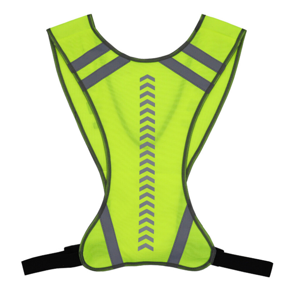 Adjustable Reflective Safety Vest For Night Running, 360 Degree Reflective Bands High Visibility Reflective Vest For Walking Cycling Jogging, Fully Ad 9441426608257