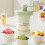 Ice Crusher Handheld Ice Shaver Machine, Portable Snow Cone Maker For Home Kitchen Use, Delicate Design 5