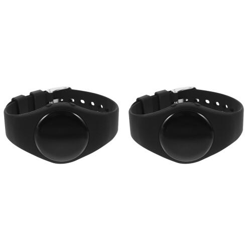2Stk Multifunktionale Kinder Smart Watch Sport Schwarz 2