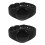 2Stk Multifunktionale Kinder Smart Watch Sport Schwarz 6