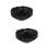 2Stk Multifunktionale Kinder Smart Watch Sport Schwarz 8