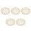 5Stk Robuster Frittierkorb Gold Mit Optimiertem Siebdesign 4