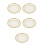 5Stk Robuster Frittierkorb Gold Mit Optimiertem Siebdesign 7