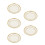 5Stk Robuster Frittierkorb Gold Mit Optimiertem Siebdesign 6