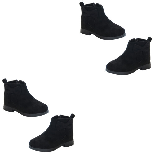2Paren Warm Zwarte Booties Stevige 2
