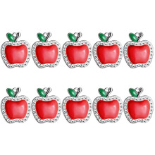40Stk DIY Apple Charms Metall Für Ohrringe Und Armband Zubehör
