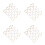 80Stk DIY Schmuck Epoxy Legierung Set 8