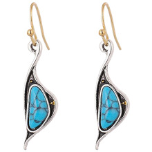 2Paare Vogelohrringe Dangle Ohrhänger Legierung Mehrfarbig Elegant
