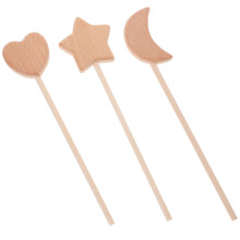 12Stk Khaki Holz Zum Basteln Und Spielen Für Kleine