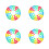 48St Wasbare Schuimrollers Set Voor DIY Schilder- En Knutselprojecten 8