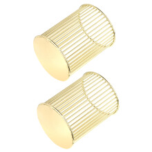 4Stk Metall Organizer Gold Stift- Und Pinselhalter Für Schreibtisch