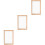 3Sets Papier Frame Beige Voor DIY Met Duurzaam Papierpulp 7
