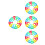 48St Wasbare Schuimrollers Set Voor DIY Schilder- En Knutselprojecten 9
