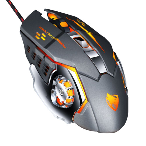 2 USB Gaming Ergonomisch Kabelgebunden Für