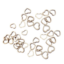 200Stk Beige Holzstück Liebe Für Foto Requisiten Hochzeit