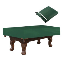 Waterproof Pool Table Cover Outdoor Indoor Use Tearproof Material with Easy to Clean Surface Dust-Proof Protection for Snooker and Billiard Tables