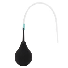 Compact 160ml Enema Kit for Women with Durable Silicone Bulb and Hose